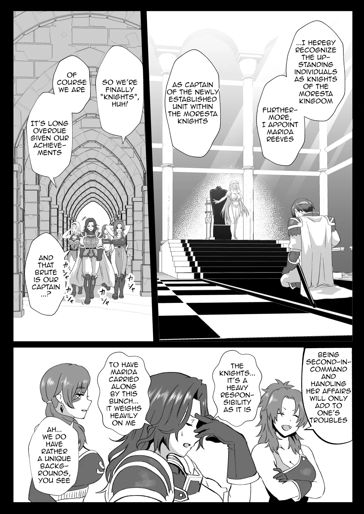 Hentai Manga Comic-The Trap of Body Swap ~The Knight Captain Marida's Conquest~-Read-19